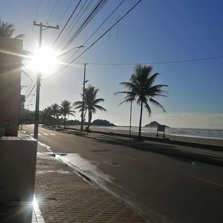 Apartamento, Ampla Sacada Com Vista Para O Mar! Itanhaem Exterior photo