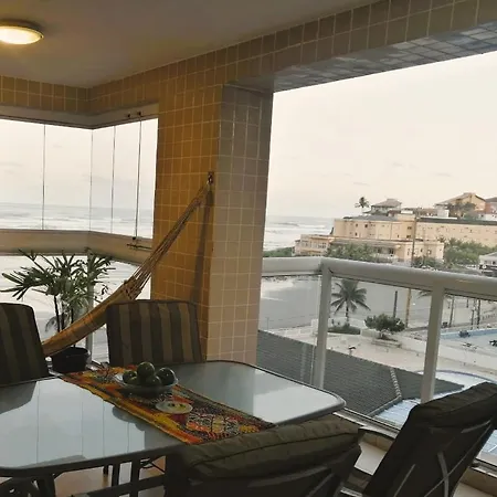 Apartamento, Ampla Sacada Com Vista Para O Mar! Itanhaem Exterior photo